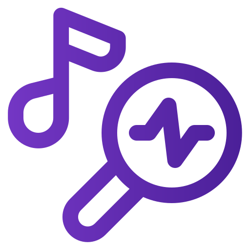 Search music free icon