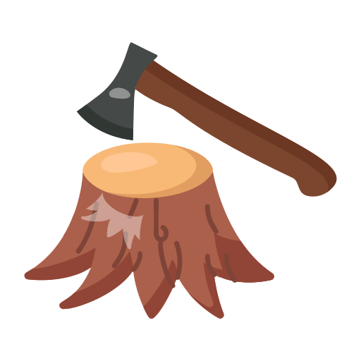 hacha icono gratis