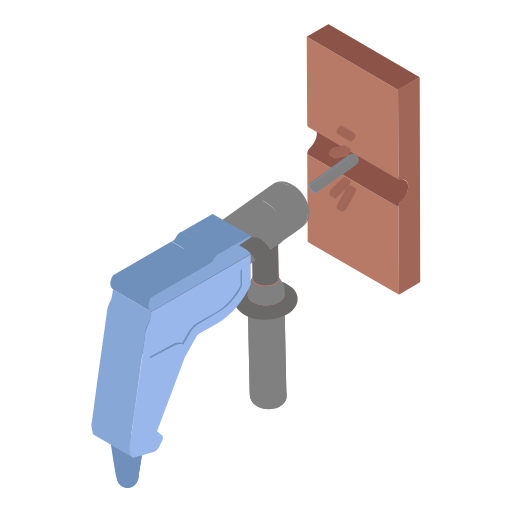 perforación icono gratis