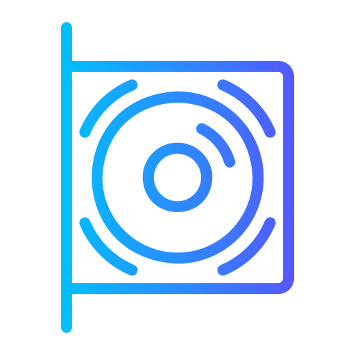 Hard drive free icon