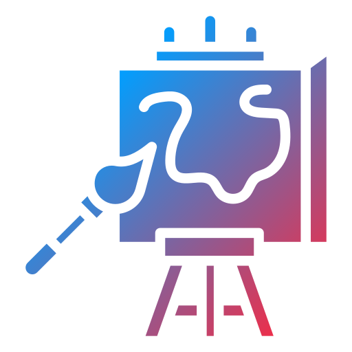 caballete icono gratis