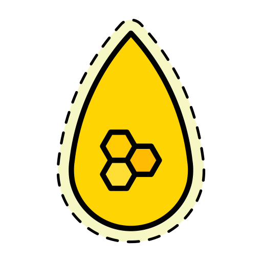 Honey drip free icon