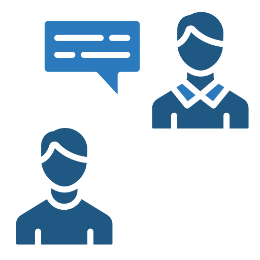 mentoría icono gratis