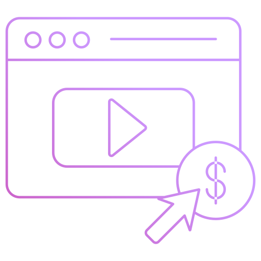 contenido pago icono gratis