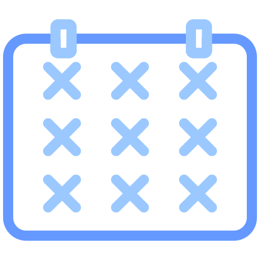 calendário grátis ícone