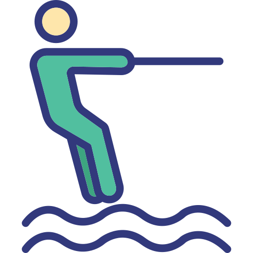 deporte acuático icono gratis