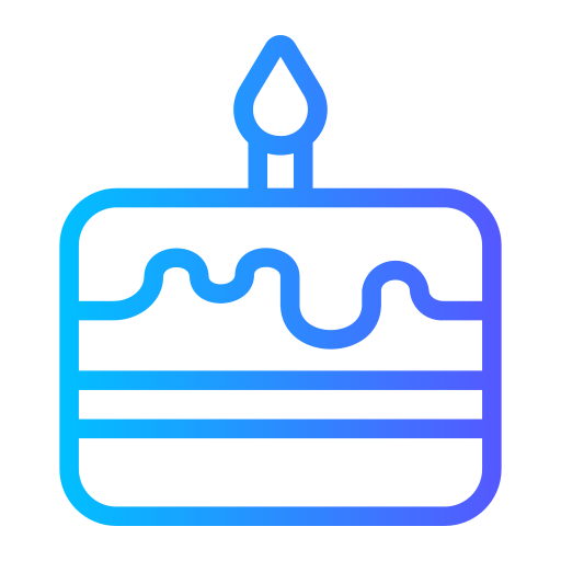torta de cumpleaños icono gratis
