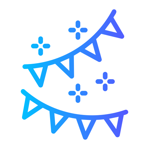 guirnalda icono gratis