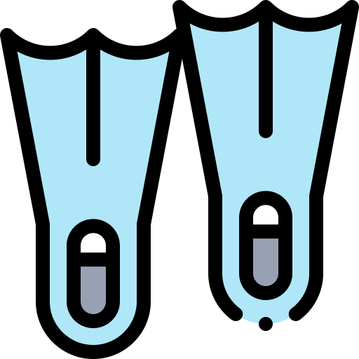 Fins Detailed Rounded Lineal color icon