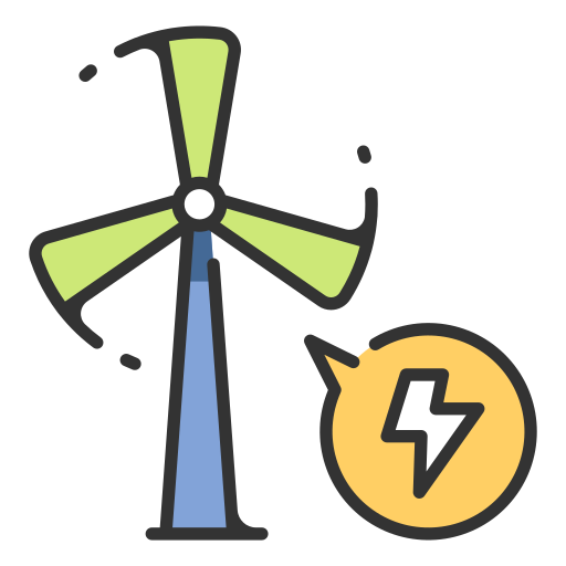 Molino de viento icono gratis