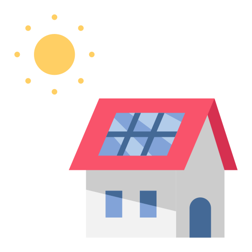 Solar Panel Maxicons Flat Icon