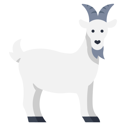 Goat MaxIcons Flat icon