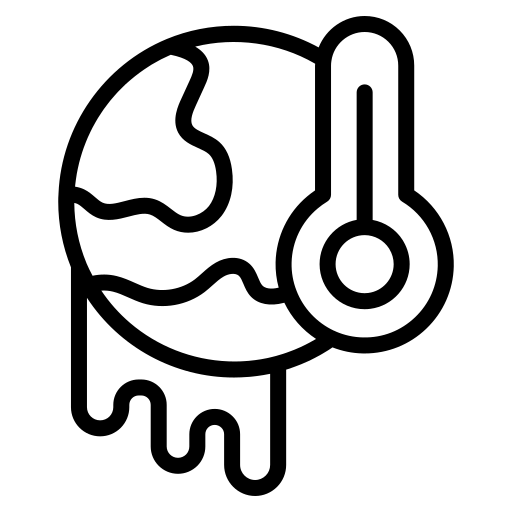 Global warming free icon