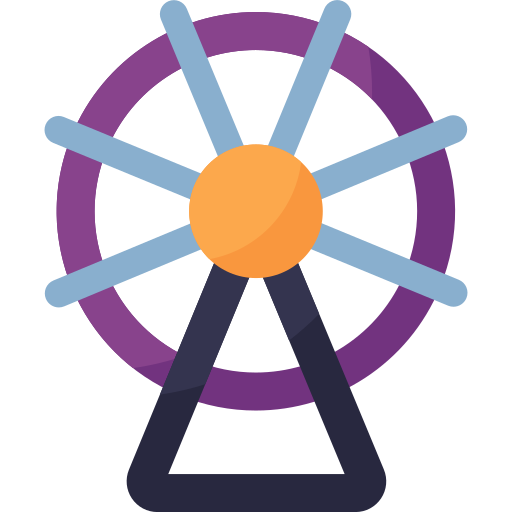 grande roue Icône gratuit