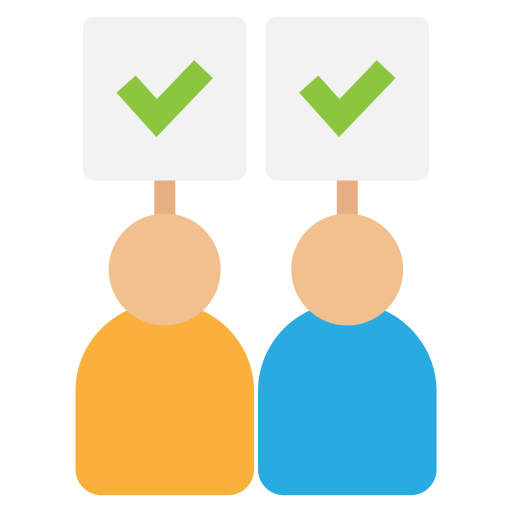 votantes icono gratis