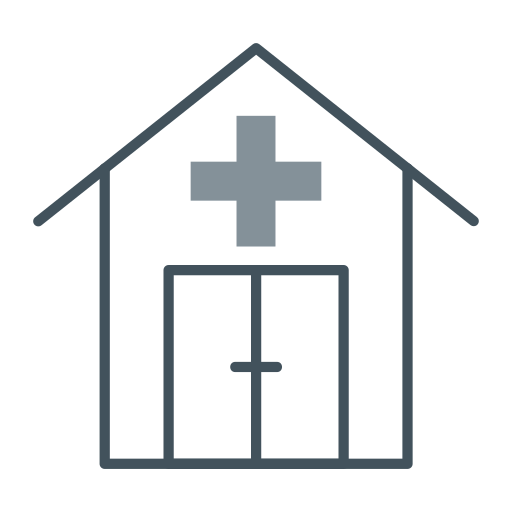 sala de emergencia icono gratis