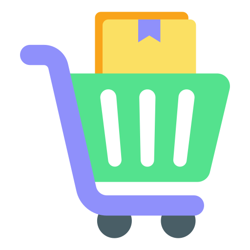 carrinho de compras grátis ícone