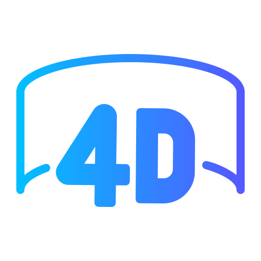 4d Icône gratuit