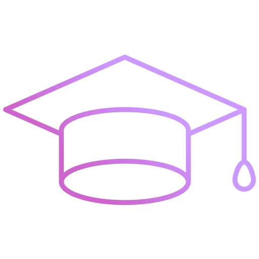casquette de remise de diplôme Icône gratuit