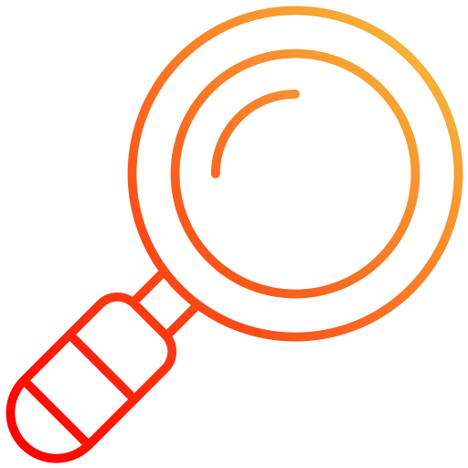 Magnifying glass free icon
