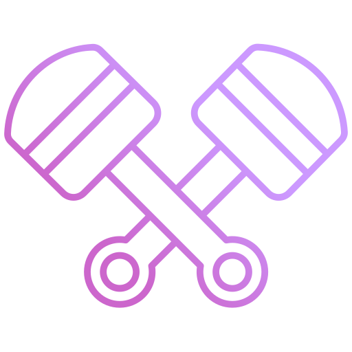 pistones icono gratis