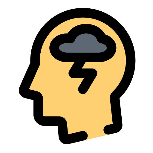 depresión icono gratis