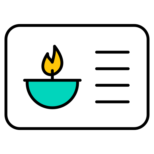 tarjeta de invitación icono gratis