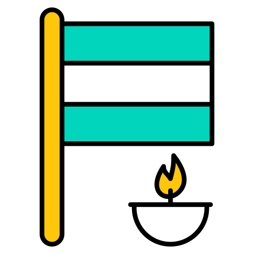 indische flagge kostenlos Icon