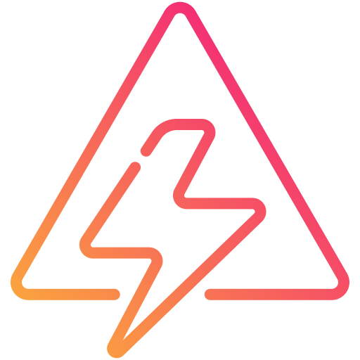 Voltage free icon