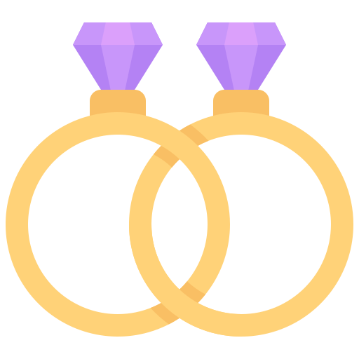 anillos icono gratis