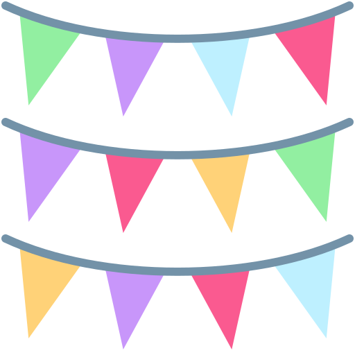 guirnalda icono gratis