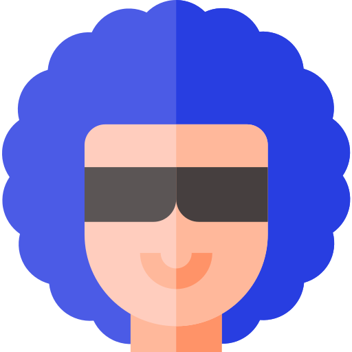 Afro icono gratis