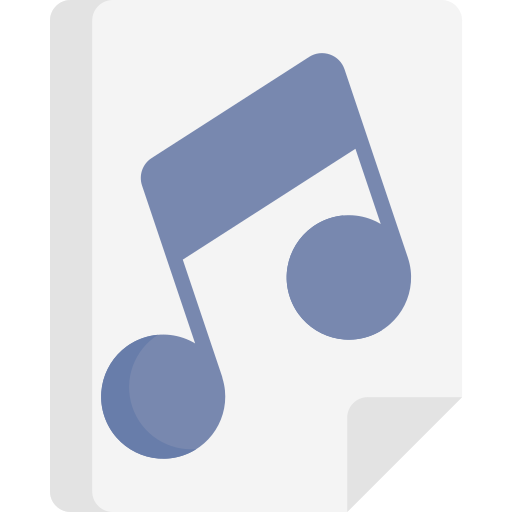 Partitura icono gratis