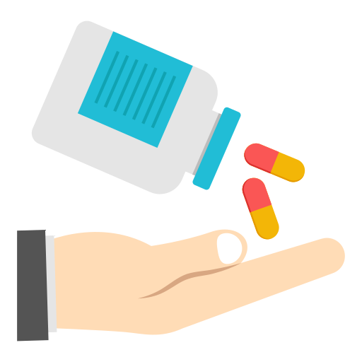 botella de drogas icono gratis