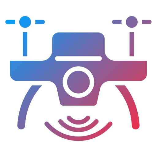 Drone free icon Drone free icon