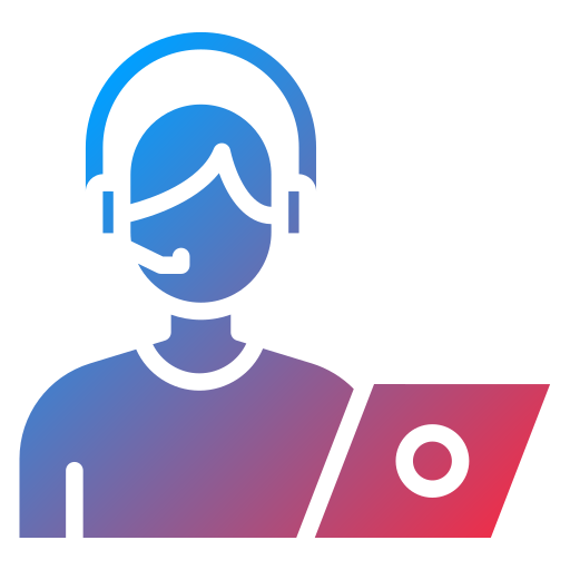soporte en línea icono gratis