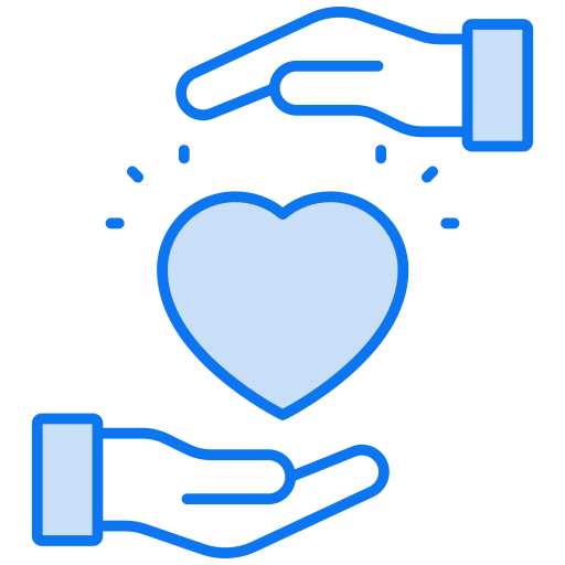 día de la caridad icono gratis