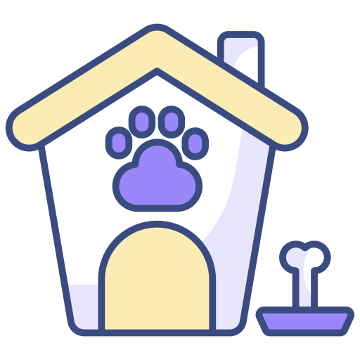 casa para mascotas icono gratis