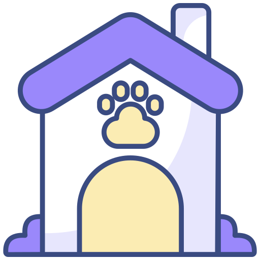 casa para mascotas icono gratis