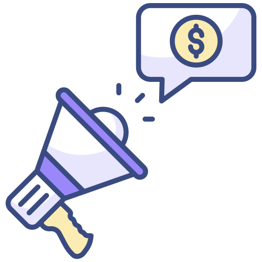 publicidad icono gratis