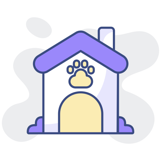 casa para mascotas icono gratis