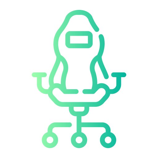 silla de juego icono gratis