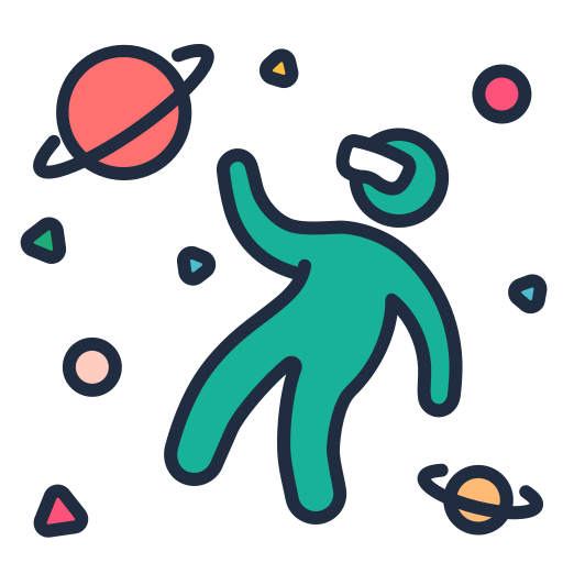 espacio icono gratis