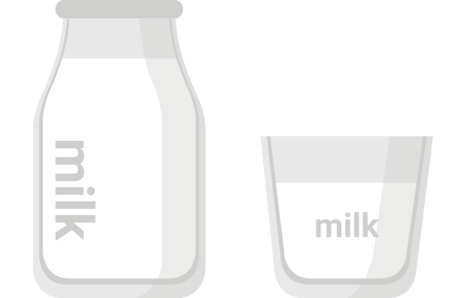 leche icono gratis