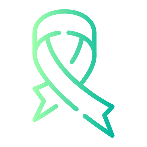 cinta contra el cáncer icono gratis
