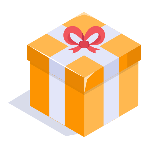 caja de regalo icono gratis
