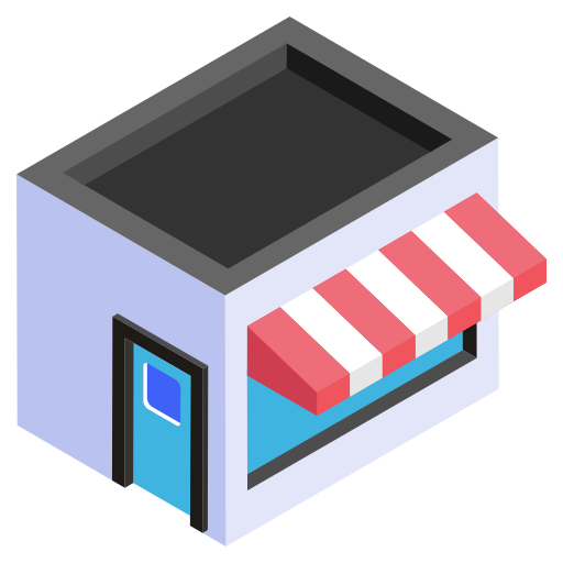 Розничный магазин бесплатно иконка