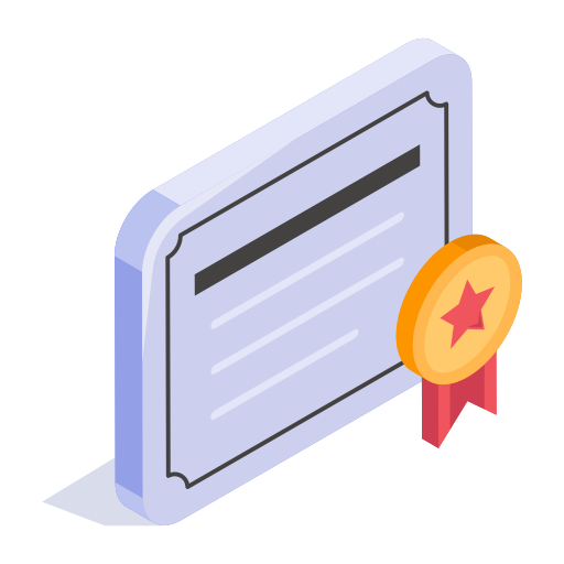 certificado icono gratis