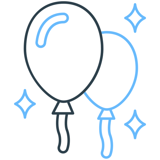 Balloons free icon Balloons free icon