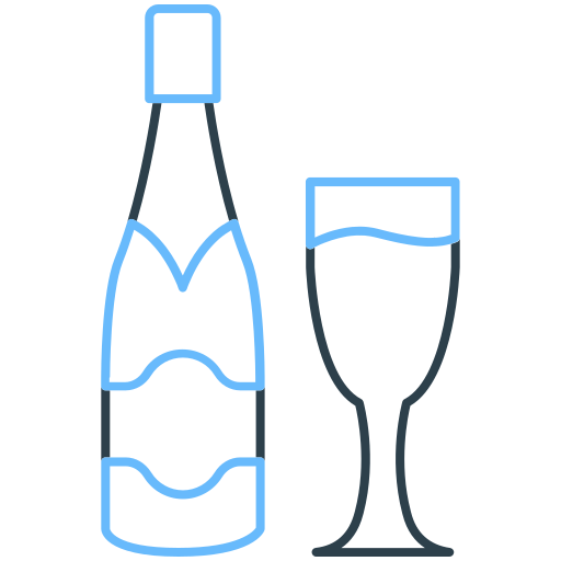 champán icono gratis